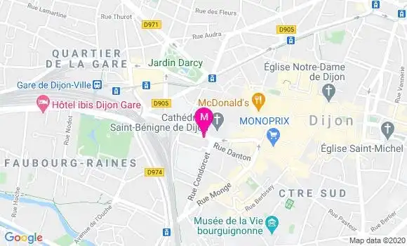 Localisation Dr Carole Ropars Faraguet