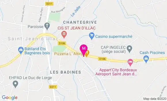 Localisation Dr Michel Abadie
