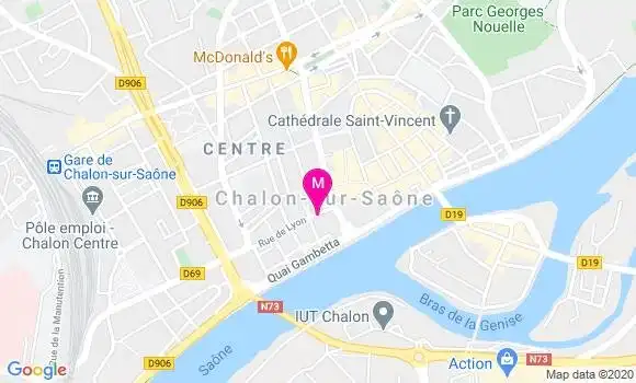 Localisation Dr Nathalie Radelet