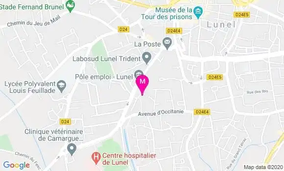 Localisation Dr Anne Berardi