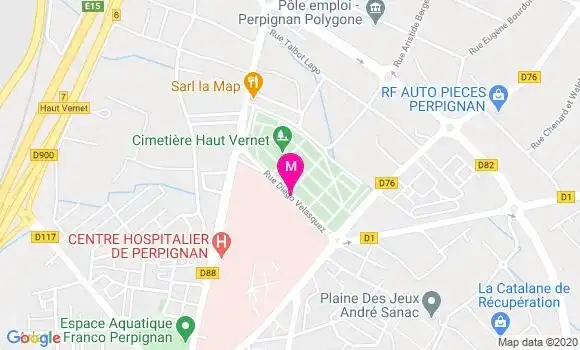 Localisation Dr Anne Eymery