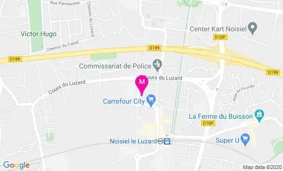 Localisation Dr Fabienne Serrano