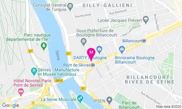 Localisation Dr Jean Pierre Raymond