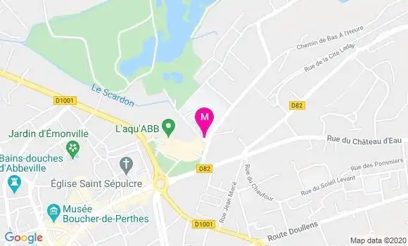 Localisation Dr Isabelle Escoffier