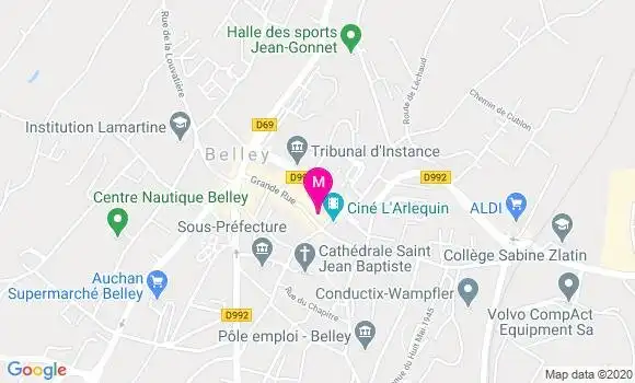 Localisation Dr Marylène Civalleri