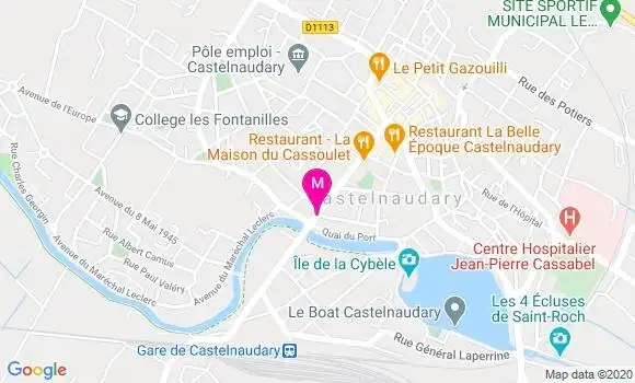 Localisation Dr Annie Armisen