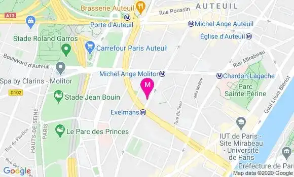 Localisation Dr Géraldine Magnier