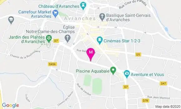 Localisation Dr Christian Parent