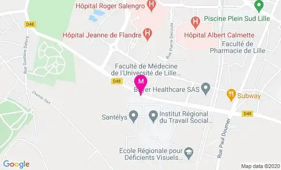 Localisation Dr Laurence Baisle Walter