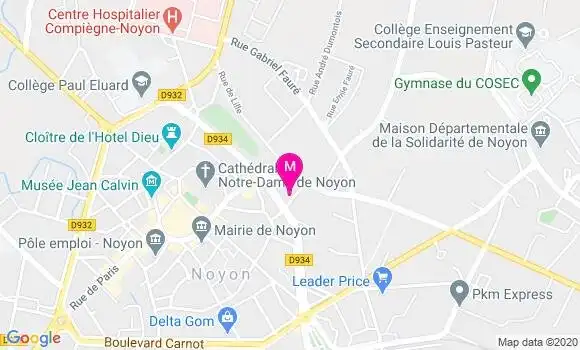 Localisation Dr Sylvie Llose
