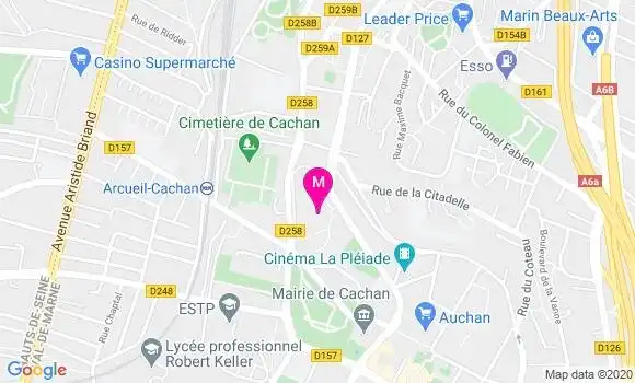 Localisation Dr Laurence Joly