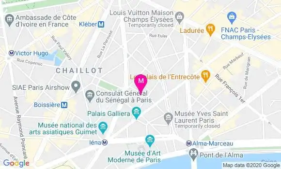 Localisation Dr Sylvia Luneau