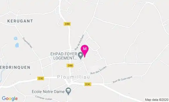 Localisation Dr Sandrine Bourcier Stemelen