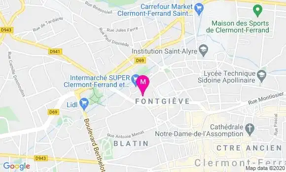 Localisation Dr Guy Dutailly