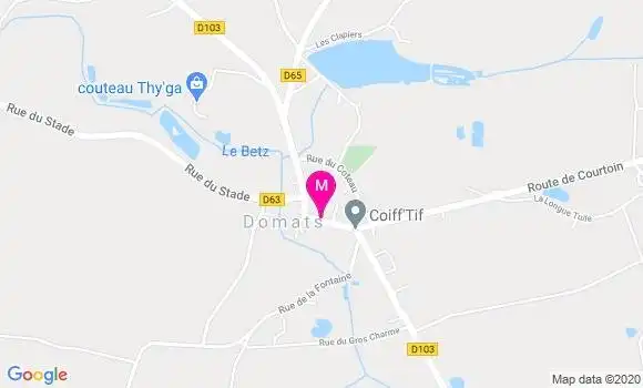 Localisation Dr Philippe Rognon