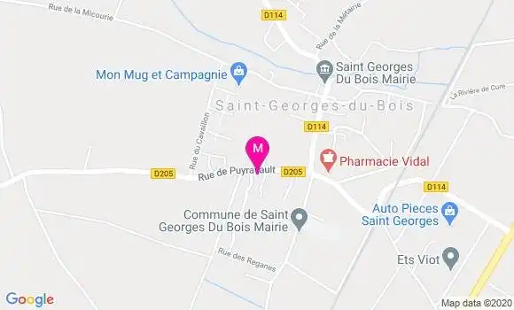Localisation Dr Arnaud Doublet