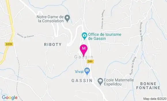Localisation Dr Philippe Garitaine