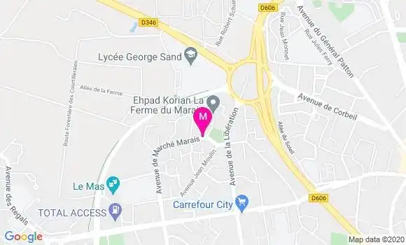 Localisation Dr Emilie Fillie Santin