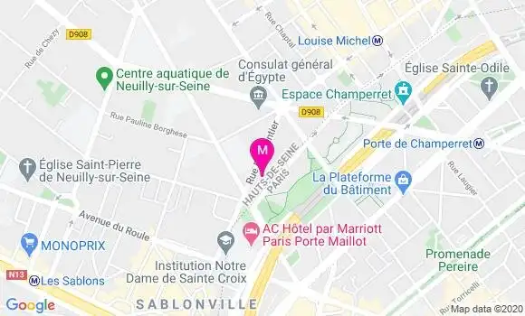 Localisation Dr Brigitte Merlet Romageon