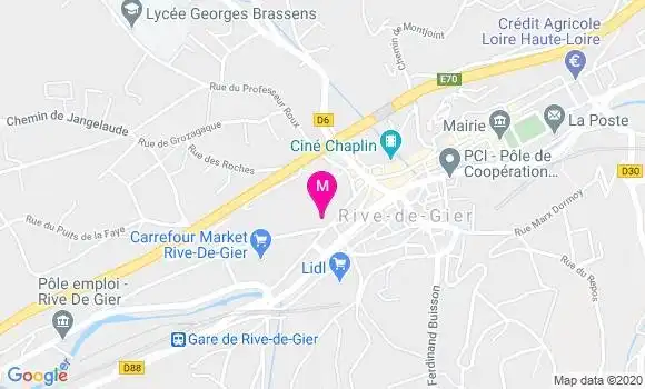 Localisation Dr Sandrine Cardot Bonnand