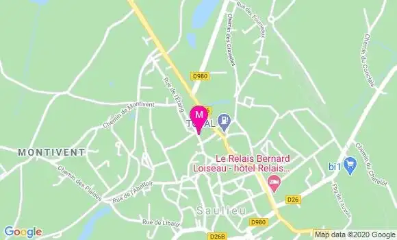 Localisation Dr Paule Bonneval