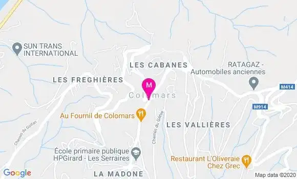 Localisation Dr Sylvie Chinca