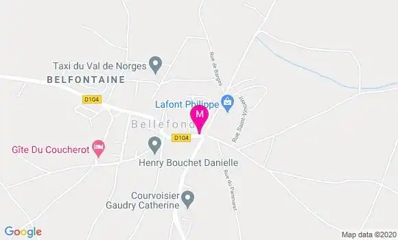 Localisation Dr Cécile Labourdette