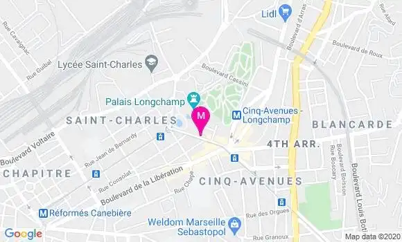 Localisation Dr Elisé Marchand