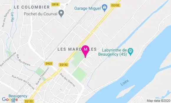 Localisation Dr Anne Christine Baclesse