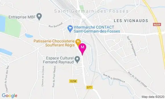 Localisation Dr Pascal Servagent