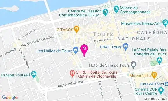 Localisation Dr Anne Saint Georges