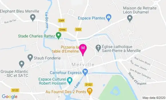 Localisation Dr Chantal Mathon