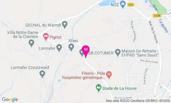 Localisation Dr Emmanuelle Poncet Guieu