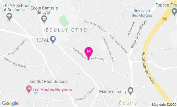 Localisation Dr Patricia Blanc Wolville