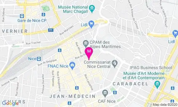 Localisation Dr Jean Luc Zerbib