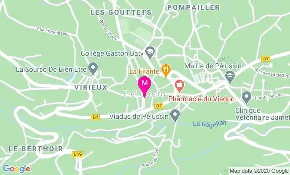 Localisation Dr Anne Marie Bouteaud Couet