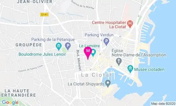 Localisation Dr Laurent Guiguet