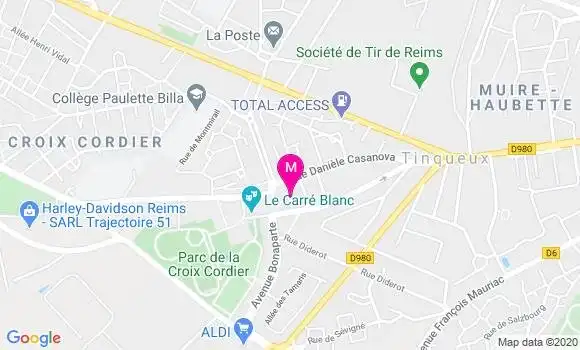 Localisation Dr Corinne Cornille