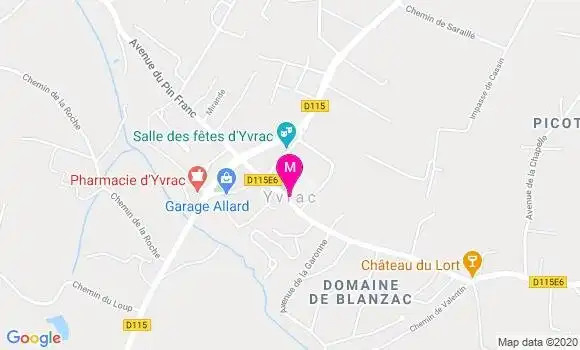 Localisation Dr Philippe Olivan