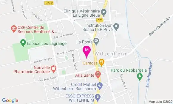 Localisation Dr Jean Paul Schneck
