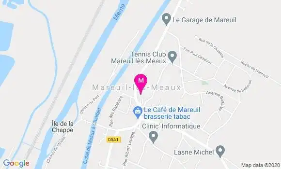 Localisation Dr Jean Louis Gainard