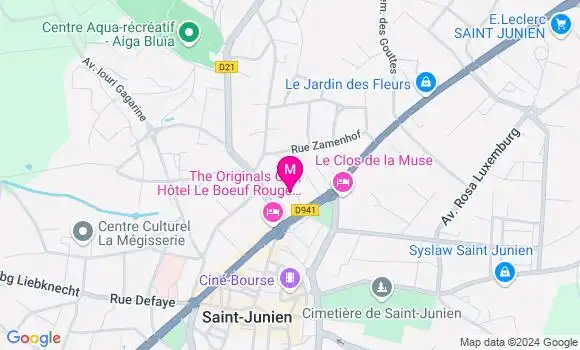 Localisation Dr Olivier Cros