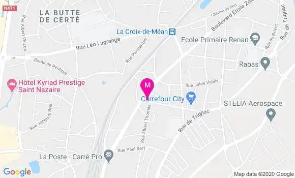 Localisation Dr Valérie Baylac