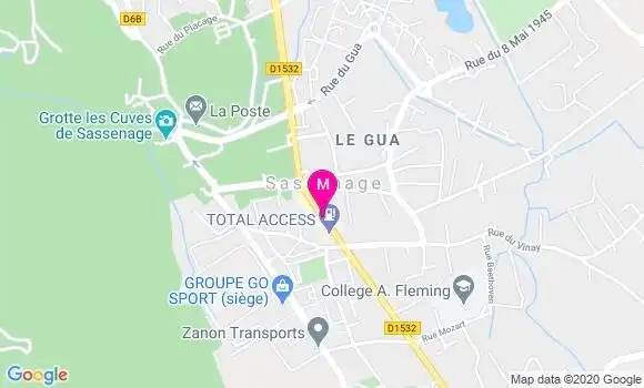 Localisation Dr Sylvie Lamaison