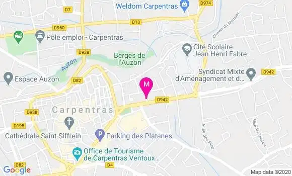 Localisation Dr Marc Dedieu