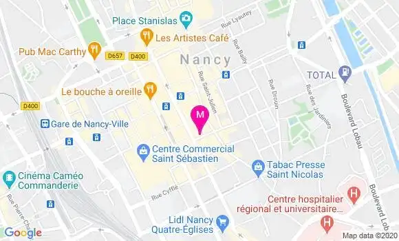 Localisation Dr Alexandre Dor