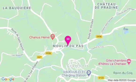 Localisation Dr Hervé Chanus