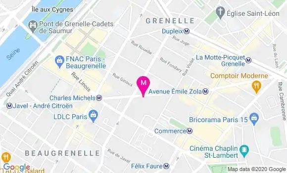 Localisation Dr Bénédicte Denoyel