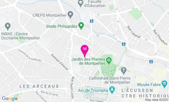 Localisation Dr Jean Paul Defay