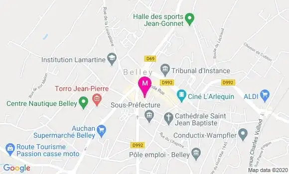 Localisation Dr Denis Jacquiot